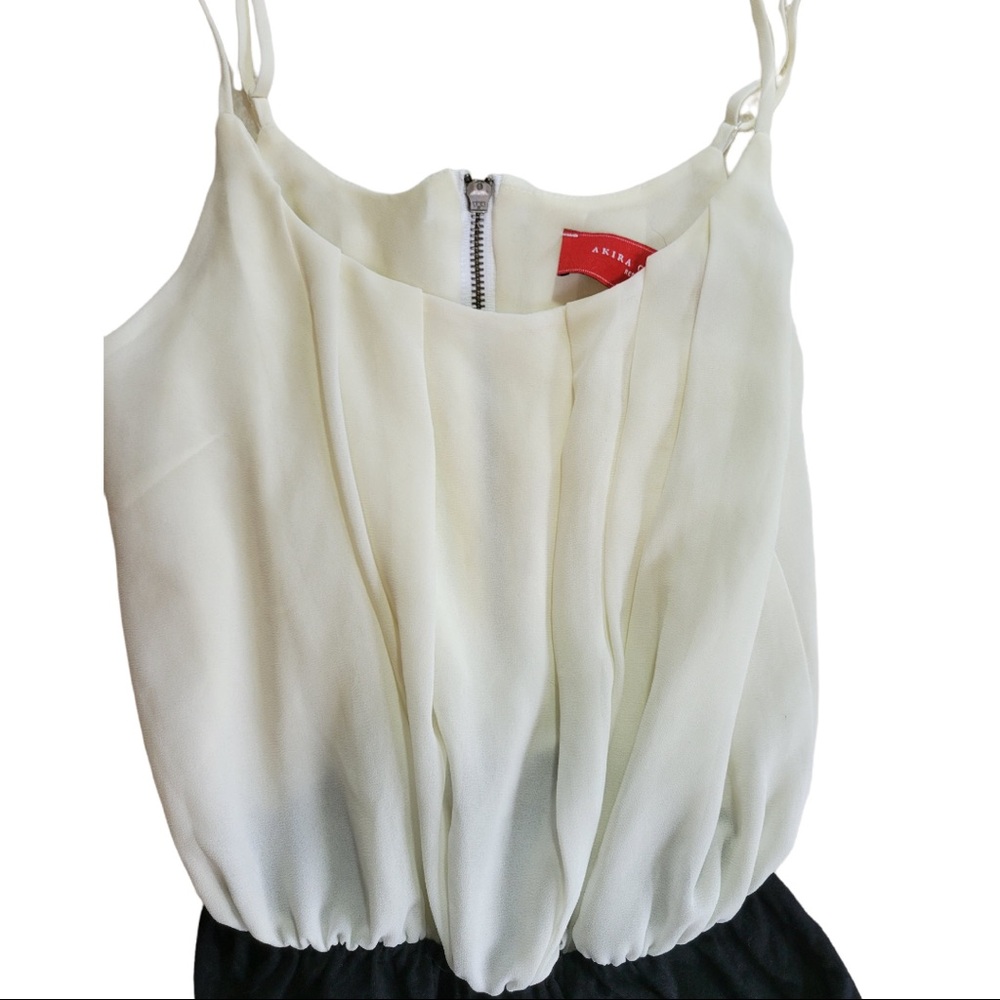 White Spaghetti Strap Bodysuit (Akira)